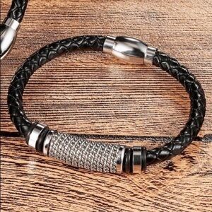 Braided Bracelet with Chain Design​